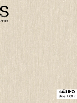 วอลเปเปอร์สีน้ำตาลไหม้อ่อน มีกลิเตอร์ IKO-M06W