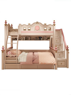 เตียงสองชั้นรุ่น Queen #1007 ขนาด 4 ฟุต