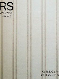 วอลเปเปอร์ลายทางเรียบหรู ECO-S71