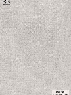 วอลเปเปอร์ ลายผ้า สีน้ำตาลอ่อนอมเทา NDI-R38