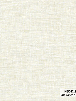 วอลเปเปอร์ สีครีม NEO-D19W
