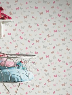 วอลเปเปอร์ห้องเด็ก ลายผีเสื้อ MTS2-M87