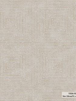 วอลเปเปอร์สไตล์โมเดิร์นกราฟฟิค สีเทาทอง TER-F34W