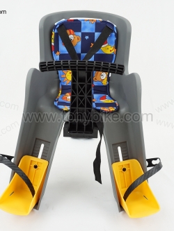 เก้าอี้เด็ก ติดจักรยาน ด้านหน้า พักเท้าเหลือง