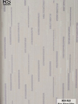 วอลเปเปอร์ สไตล์โมเดิร์น ลายมินิมอล สีน้ำตาลอ่อน NDI-R23