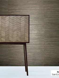 วอลเปเปอร์ สีน้ำตาลแทรกทอง No.MID-D57