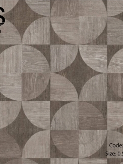 วอลเปเปอร์ลายไม้ประยุกต์โทนสีน้ำตาล MTS-M25