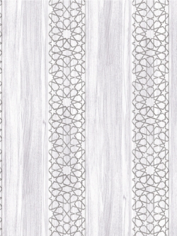 วอลเปเปอร์ลายทางไม้สีขาวอมเทาสลับลายไม้ประยุกต์ MUT-D30W