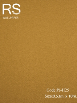 วอลเปเปอร์ลายเรียบเทกเจอร์หนัง PJ-H25
