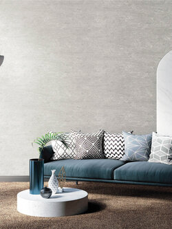 วอลเปเปอร์ ลายปูนเปลือยสีเทา BES5-B73W