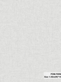 วอลเปเปอร์ สีเทาอ่อน POM-F89W