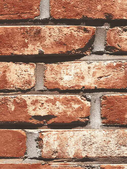 วอลเปเปอร์ลายอิฐ สีส้ม NA4-D55W