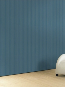 วอลเปเปอร์ลายทางสีเขียวอะคลิลิคสลับสีน้ำเงินทะเลเข้ม EST-F31