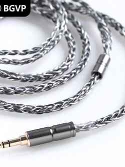 ขาย BGVP 6N mixed สายหูฟัง OCC ชุบเงินถัก สายถัก 8 แกนระดับ 6N