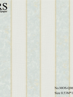 วอลเปเปอร์ลายทางแนวคลาสสิค วินเทจ MOS-Q06