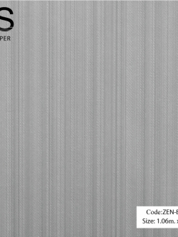 วอลเปเปอร์เทกเจอร์ผ้าเส้นตรงโทนสีน้ำตาลอมเขียว ZEN-B23W