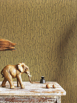 วอลเปเปอร์ สีทองปนดำ HAM-D17