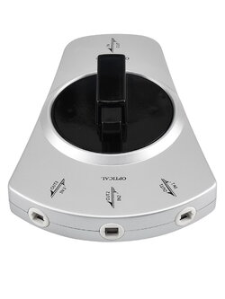 ขาย ERTK Optical Switcher [-แบบไม่มีสาย-] หัวแปลง Optical เข้า 1 ออก 3 หรือ เข้า 3 ออก 1