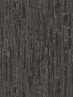 วอลเปเปอร์เทกเจอร์ผ้า ลายเปลือกไม้ สีดำเทา DET-F16W