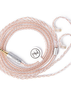 ขาย TFZ TC-3 สายอัพเกรดหูฟัง ทองแดงถักสายชุบเงิน 8 แกน ระดับ HiFi