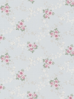 วอลเปเปอร์ลายดอกไม้ สไตล์วินเทจ LZ-B10