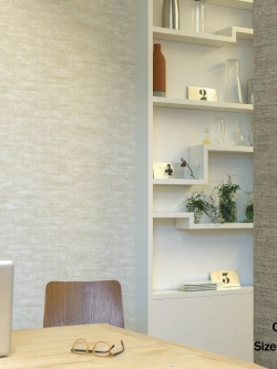 วอลเปเปอร์ ลายไม้ขวาง สีครีม(Loft Style) DHT-M36