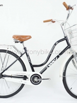 จักรยาน แม่บ้าน Wci รุ่น Leaf ล้อ 26" สีดำ