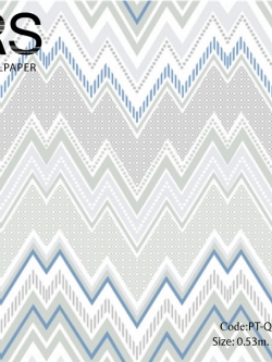 วอลเปเปอร์ลายโมเดิร์น ซิกแซก PT-Q10
