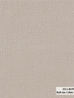 วอลเปเปอร์ลายผ้า พื้นสีเทาอมน้ำตาลอ่อน ZEA-B15W