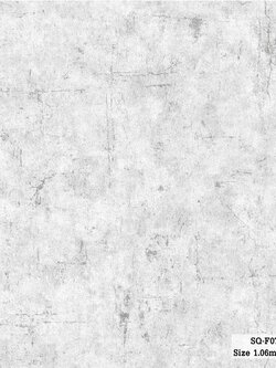 วอลเปเปอร์ลายปูนเปลือยสีขาวเทาอ่อน SQ-F07W