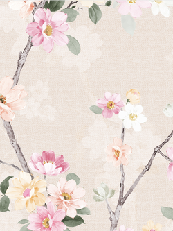 วอลเปเปอร์ภาพดอกไม้ (สั่งผลิต)