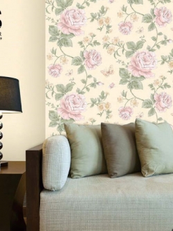 วอลเปเปอร์ ลายดอกไม้ PL-B1