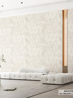 วอลเปเปอร์ลายปูนเปลือย สีเทา BAS3-F26W