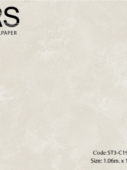 วอลเปเปอร์ลายปูนเปลือยพื้นสีเทาอมสีน้ำตาลอ่อน ST3-C19W