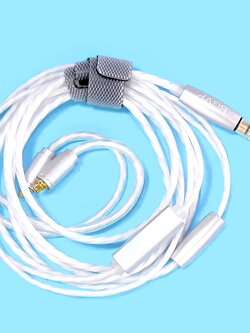 สายหูฟังอะไหล่ แบบ MMCX มาตรฐาน เหมาะสำหรับ BGVP Scale และ Scale Pro