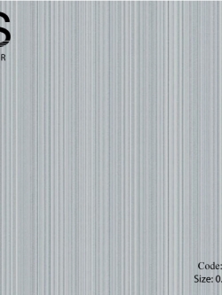 วอลเปเปอร์เทกเจอร์เส้นตรงสีน้ำเงินมีกลิตเตอร์สีเงินระยิบระยับ LA7-M50