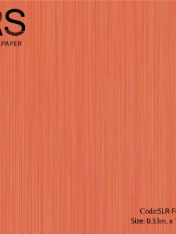 วอลเปเปอร์เทกเจอร์เส้นตรงหรูพื้นสีส้มแสด SLR-F86