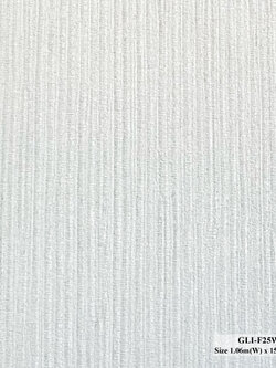 วอลเปเปอร์สีเทาอ่อน มีกากเพชรสีเงิน GLI-F25W