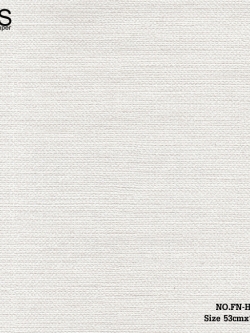 วอลเปเปอร์ เทกเจอร์ลายผ้า สีครีมขาว FN-HL50