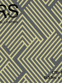 วอลเปเปอร์โมเดินท์ กราฟฟิค สีน้ำตาล(Moroccan Style)CTB-D53