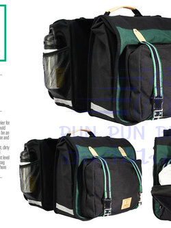 VINCITA : UA088A URBAN ADVENTURE : DOUBLE PANNIER