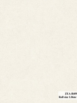 วอลเปเปอร์ พื้นสีขาวครีม ZEA-B40W