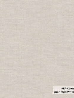 วอลเปเปอร์ลายผ้า สีน้ำตาล-เบจอมเทาPEA-C39W