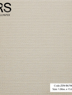 วอลเปเปอร์เทกเจอร์กระสอบโทนสีเทาอมน้ำตาล ZEN-B67W