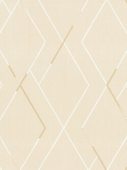 วอลเปเปอร์สไตล์โมเดิร์นลายซิกแซก สีครีม EPI-F78W