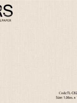 วอลเปเปอร์เทกเจอร์รูปสี่เหลี่ยมผืนผ้าพื้นสีน้ำตาลอ่อน TL-C82W