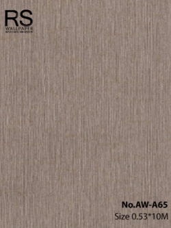 วอลเปเปอร์สีน้ำตาล มีลายในตัว No.AW-A65