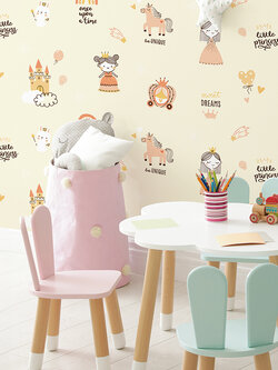 วอลเปเปอร์ห้องเด็ก ลายเจ้าหญิง Pretty Girl No.DW-C35W