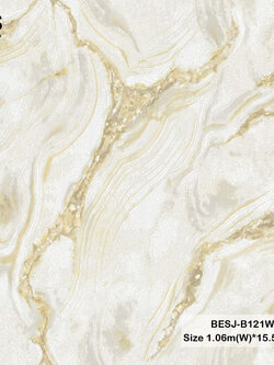 วอลเปเปอร์ลายหินอ่อน BESJ-B121W