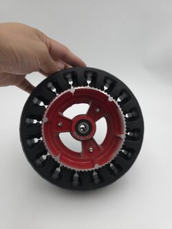 ล้อหลัง พร้อมยางตันจักรยานไฟฟ้า 200x50 สำเนา